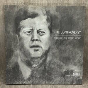 The Controversy The Death The Warren Report - John F Kennedy Vinyl LP Probe